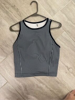 aviva gingham top
